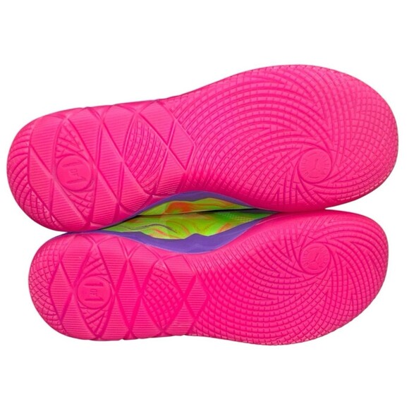 Puma MB.01 Inverse Toxic Size 13 Green Pink Basketball Sneakers LaMelo Shoes New - Picture 7 of 9